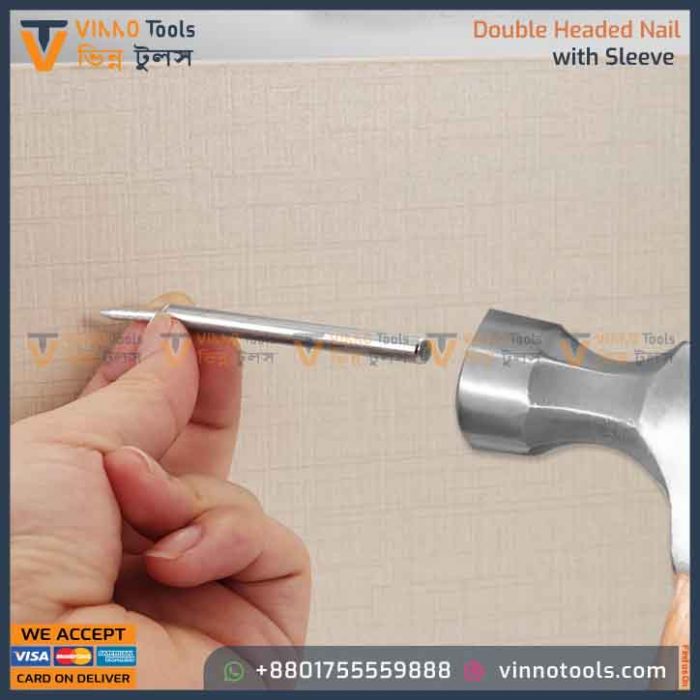 Double-headed Nail  With Sleeve - Image 8