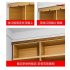 5 PCS Black Wardrobe Kitchen Cabinet Sealing Board Drawers - Image 4