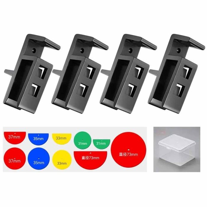 5 PCS Black Wardrobe Kitchen Cabinet Sealing Board Drawers - Image 10