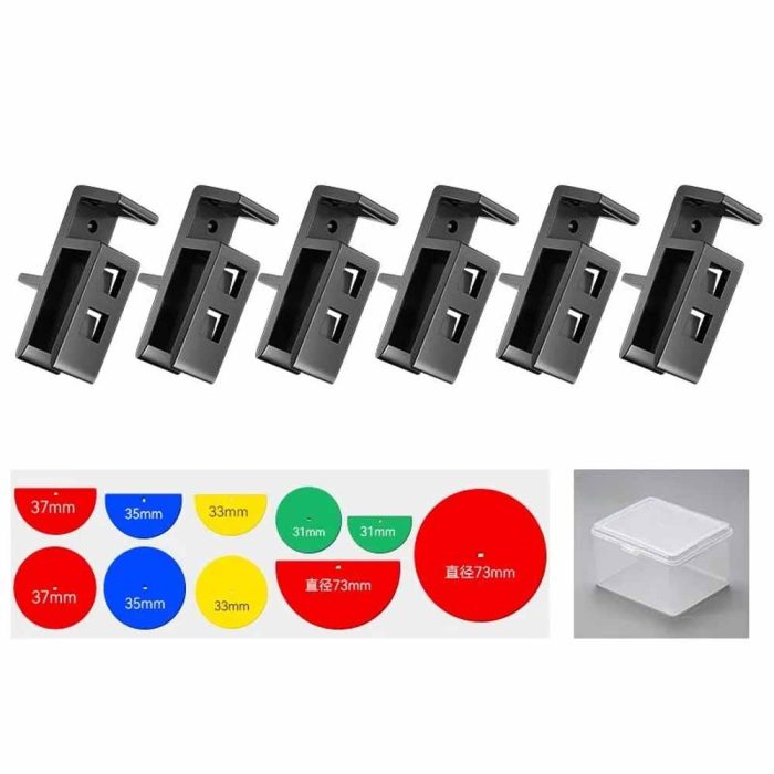 5 PCS Black Wardrobe Kitchen Cabinet Sealing Board Drawers - Image 14