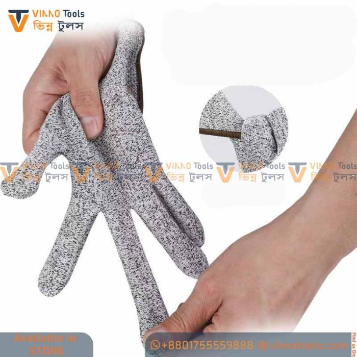 Anti Cutting Hand Gloves for WoodWorking - Image 4