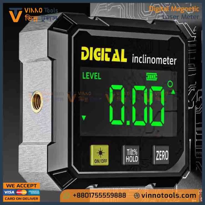 Digital Magnetic Dual Sided Laser Meter - Image 3