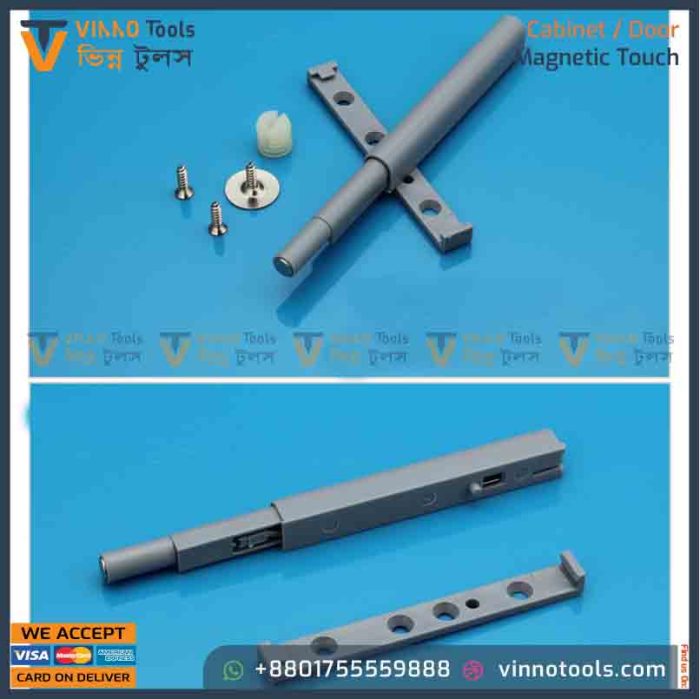 Cabinet Concealed outer handle free Magnetic Touch - Image 6