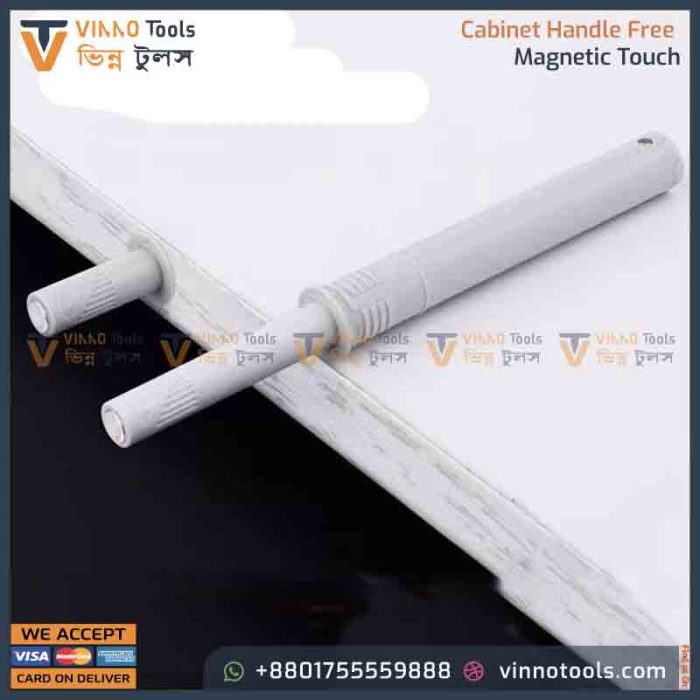 Cabinet Concealed Handle Free Magnetic Touch - Image 5