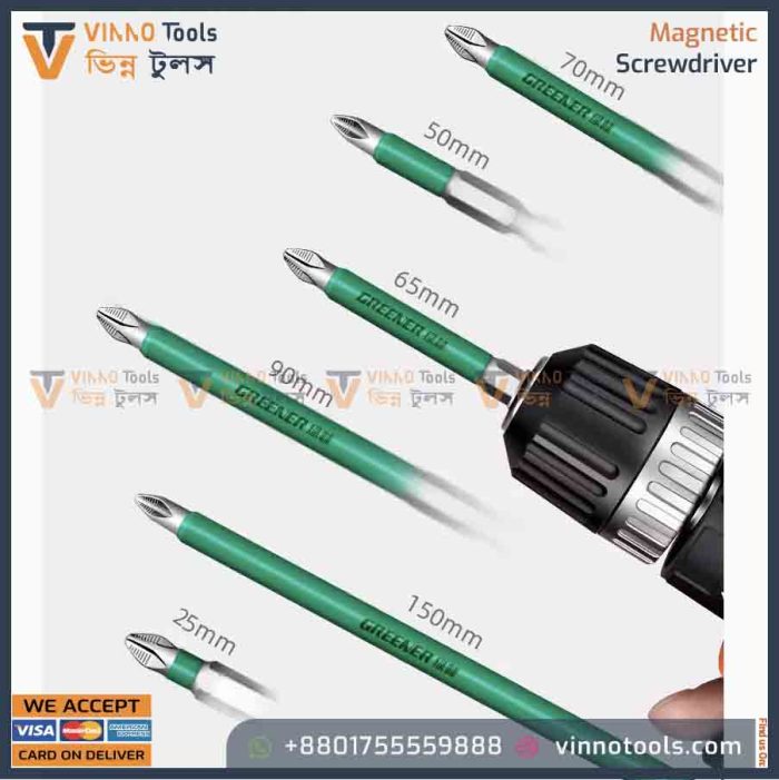 Green Forest Bit Magnetic Electric Screwdriver Bit - Image 4