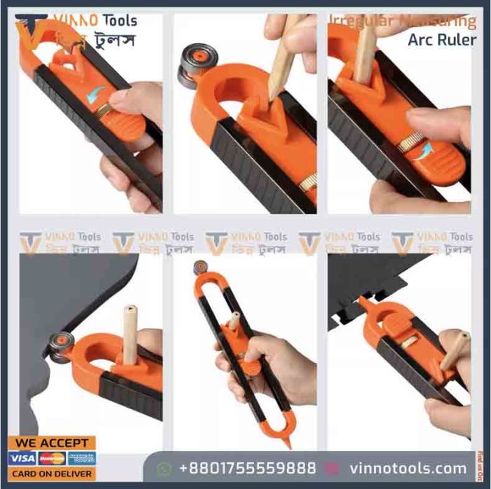 Irregular measuring Arc Rular - Image 4