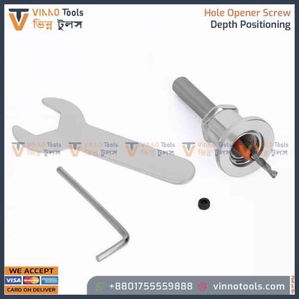 Hole Opener Screw Depth Positioning Adjustable