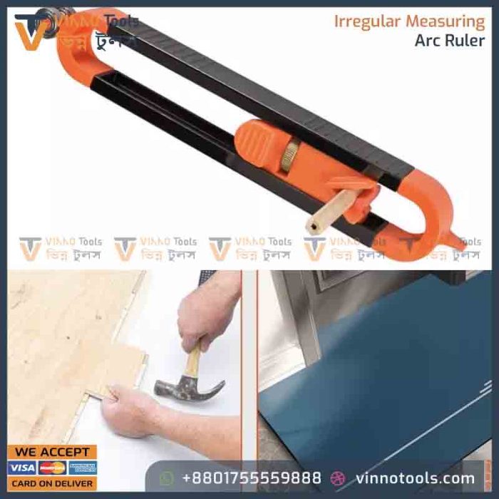 Irregular measuring Arc Rular - Image 5