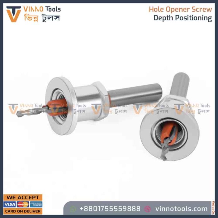 Hole Opener Screw Depth Positioning Adjustable - Image 6