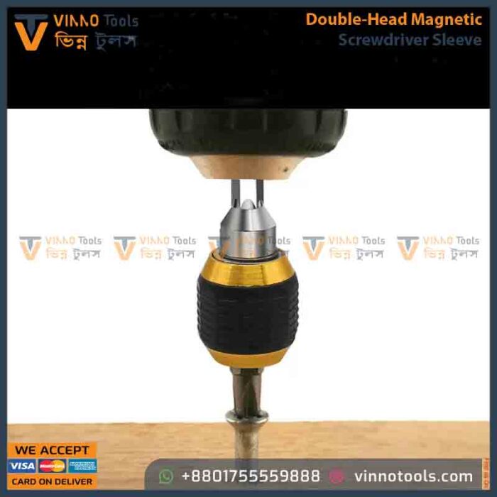 Double-Head Magnetic Screwdriver Sleeve / Universal Removable Magnetic Ring Holder - Image 9
