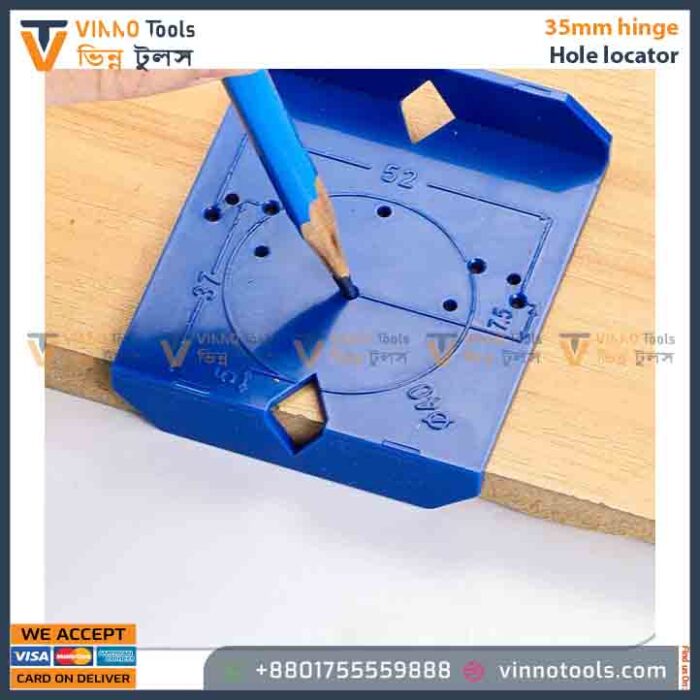 Woodworking 35mm hinge Hole locator door panel hinge - Image 4