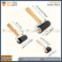 Heavy-Duty Wooden Handle Rubber Roller Art Stamping Tool Paint Roll