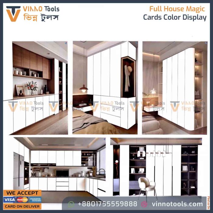 Full House Color Selection 3D Cards - Image 6
