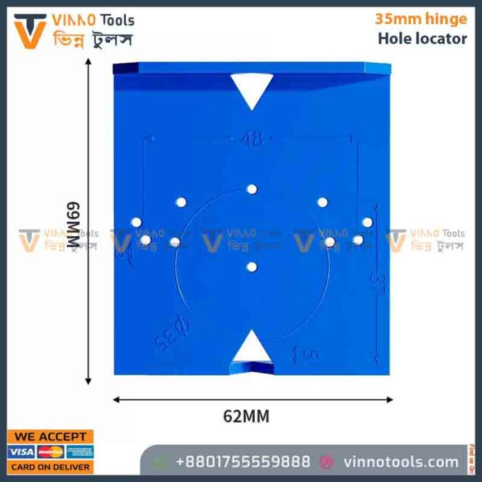 Woodworking 35mm hinge Hole locator door panel hinge - Image 6