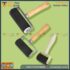 Heavy-Duty Wooden Handle Rubber Roller Art Stamping Tool Paint Roll - Image 2